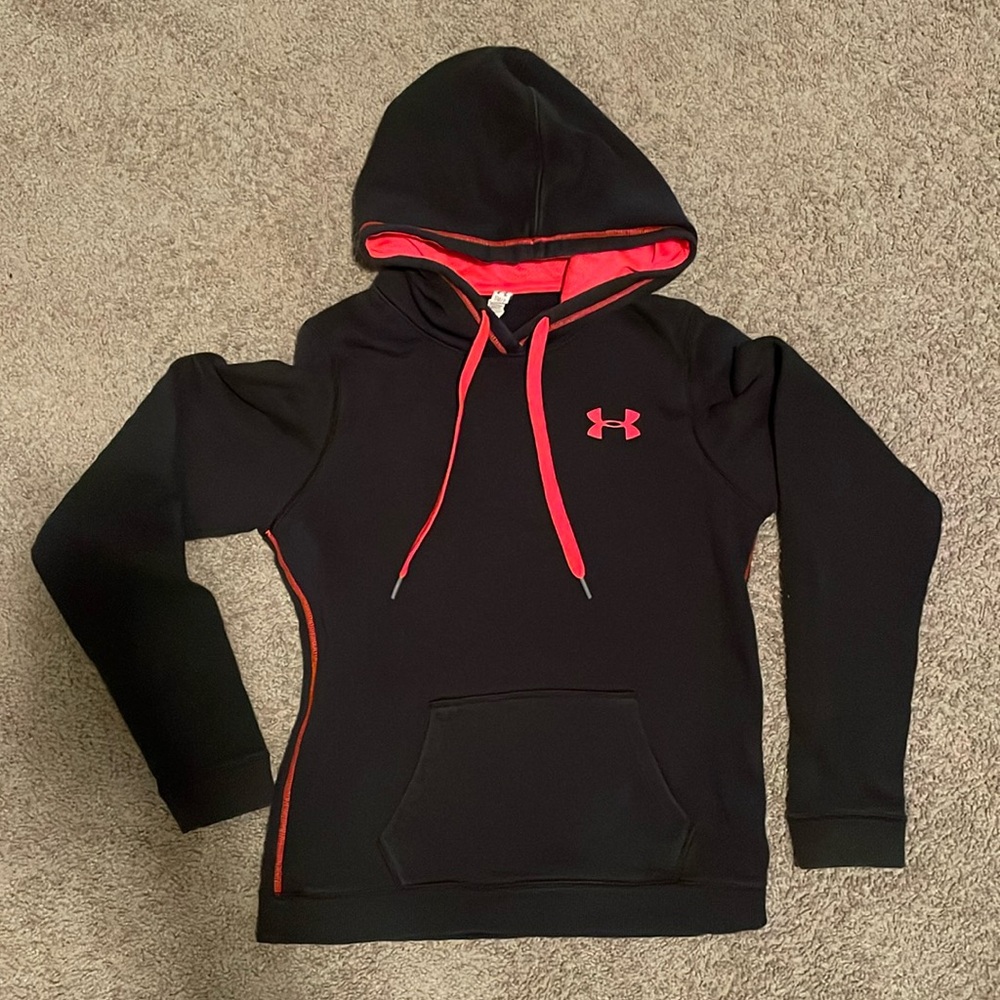 Under Armour black hoodie; woman’s small